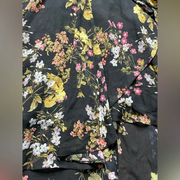 Tahari Faux Floral Dress Size 4 - Picture 8 of 11